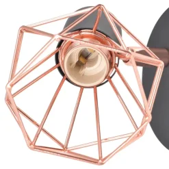 vidaXL - Wandlamp - Multikleur - Metaal - 2 stuks