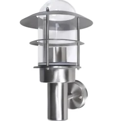 vidaXL - Wandlamp - Zilver - Roestvrij staal