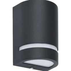 vidaXL - Wandlamp - Zwart - Aluminium - 75 x 95 x 150 mm - 2 stuks