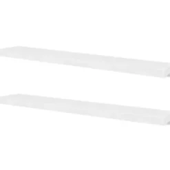 vidaXL - Wandmeubel - Wit - MDF - 120 cm - 2 stuks