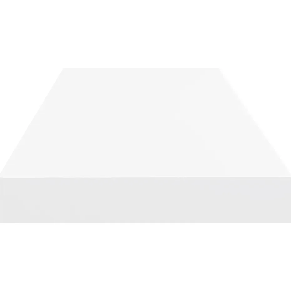 vidaXL - Wandschap - Wit - MDF - 80 x 23.5 x 3.8 cm