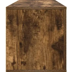 vidaXL - Wandschoenenkast - Bruin - Bewerkt hout