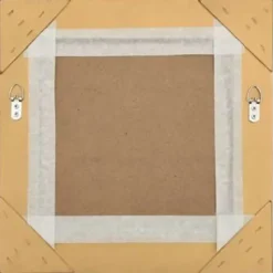 vidaXL - Wandspiegel - Goud - Hout - 40 x 40 cm