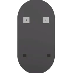 vidaXL - Wandspiegel - Wit - Glas - 80 x 40 cm