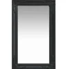 vidaXL - Wandspiegel - Zwart - Hout - 50 x 80 cm