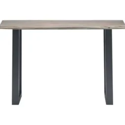 vidaXL - Wandtafel - Grijs - Hout