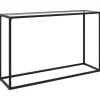 vidaXL - Wandtafel - Transparent - Glas - 120 x 35 x 75 cm