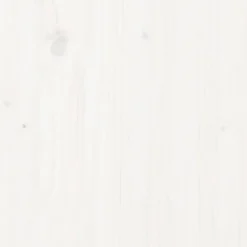 vidaXL - Wandtafel - Wit - Grenenhout