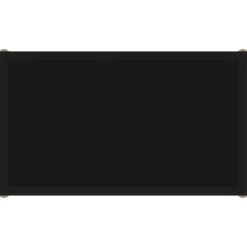 vidaXL - Wandtafel - Zwart - Glas - 60 x 35 x 75 cm