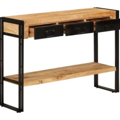 vidaXL - Wandtafel - Zwart - Hout