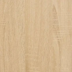 vidaXL - Wandtafel met 2 lades 2 schappen - Sonoma eiken - Hout - 75x28x75 cm