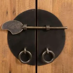 vidaXL - Wastafelkast - Bruin - Grenenhout