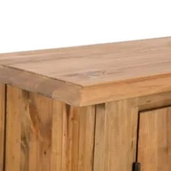 vidaXL - Wastafelkast - Bruin - Grenenhout