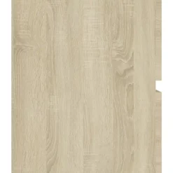 vidaXL - Wastafelkast - Bruin - Bewerkt hout - 100 x 38.5 x 45 cm