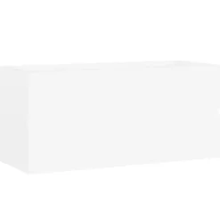 vidaXL - Wastafelkast - Wit - Bewerkt hout - 100 x 38.5 x 45 cm