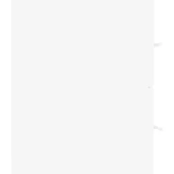 vidaXL - Wastafelkast - Wit - Bewerkt hout - 80 x 38.5 x 48 cm