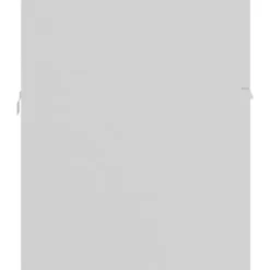 vidaXL - Wastafelkast - Wit - Bewerkt hout - 90 x 38.5 x 46 cm