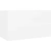 vidaXL - Wastafelkast - Wit - Bewerkt hout - 80 x 38.5 x 45 cm
