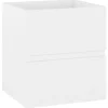 vidaXL - Wastafelkast - Wit - Bewerkt hout - 41 x 38.5 x 45 cm