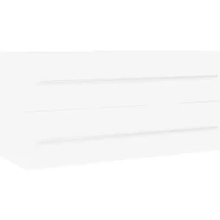 vidaXL - Wastafelkast - Wit - Bewerkt hout - 100 x 38.5 x 48 cm