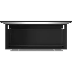 vidaXL - Wastafelonderkast met spiegel - 2 lades - Zwart - Bewerkt hout