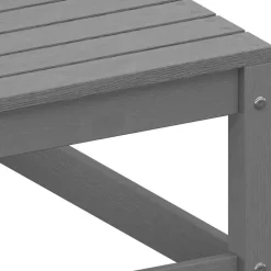 vidaXL - 2-zits Bank - Grijs - Grenenhout