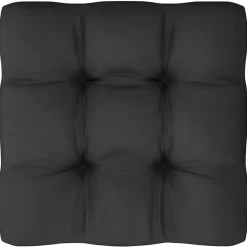 vidaXL - 2-zits Bank - Grijs - Grenenhout