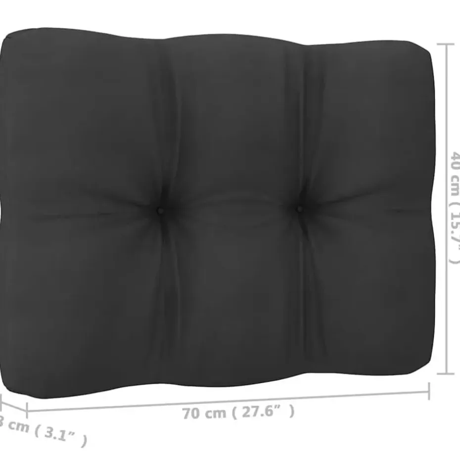 vidaXL - 2-zits Bank - Wit - Grenenhout