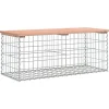 vidaXL - 2-zits Tuinbank schanskorfontwerp - Massief douglashout - 103x44x42 cm