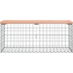 vidaXL - 2-zits Tuinbank schanskorfontwerp - Massief douglashout - 103x44x42 cm