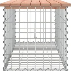 vidaXL - 2-zits Tuinbank schanskorfontwerp - Massief douglashout - 103x44x42 cm