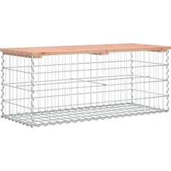 vidaXL - 2-zits Tuinbank schanskorfontwerp - Massief douglashout - 103x44x42 cm