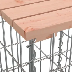 vidaXL - 2-zits Tuinbank schanskorfontwerp - Massief douglashout - 103x44x42 cm