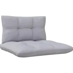 vidaXL - 3-zitsbank - Grijs - Grenenhout