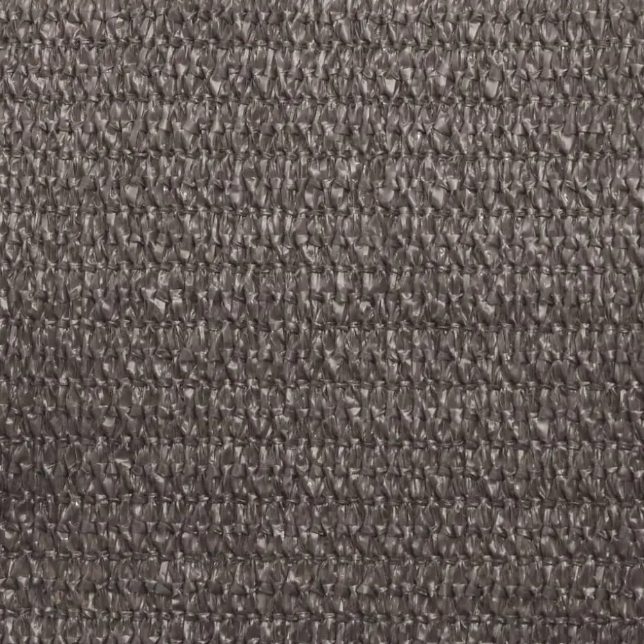 vidaXL - Zonnezeil - Antraciet - 3.6 x 3.6 x 3.6 m