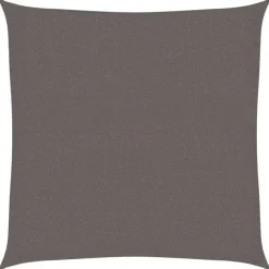 vidaXL - Zonnezeil - Antraciet - 3.6 x 3.6 m