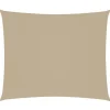 vidaXL - Zonnezeil - Beige - 4 x 6 m