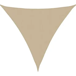 vidaXL - Zonnezeil - Beige - 3.6 x 3.6 x 3.6 m