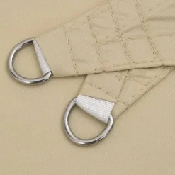 vidaXL - Zonnezeil - Beige - 3.6 x 3.6 x 3.6 m