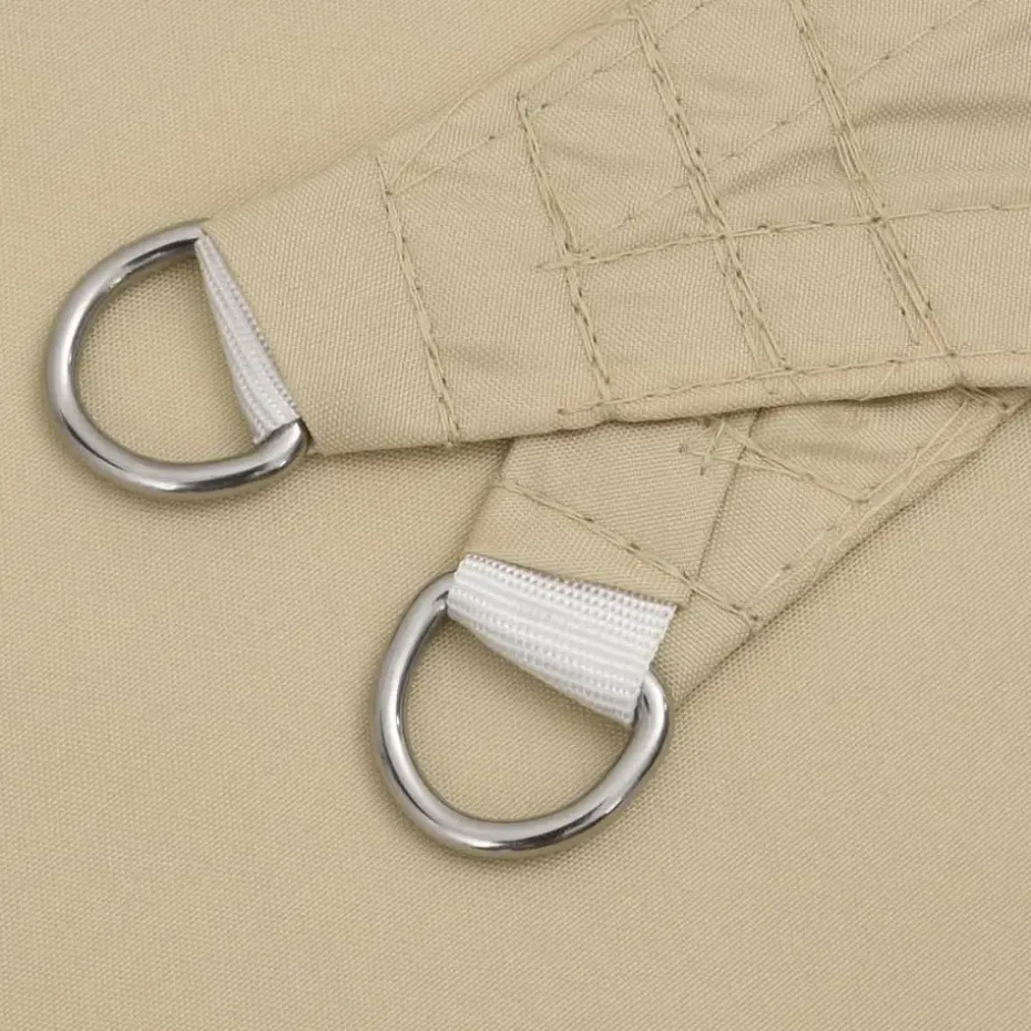 vidaXL - Zonnezeil - Beige - 3.6 x 3.6 x 3.6 m