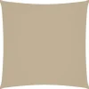 vidaXL - Zonnezeil - Beige - 3.6 x 3.6 m