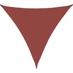 vidaXL - Zonnezeil - Bruin - 5 x 5 x 5 m