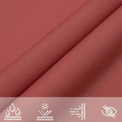 vidaXL - Zonnezeil - Bruin - 4 x 6 m