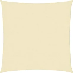 vidaXL - Zonnezeil - Crème - 3.6 x 3.6 m