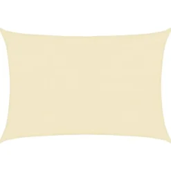 vidaXL - Zonnezeil - Crème - 4 x 6 m