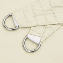 vidaXL - Zonnezeil - Crème - 5 x 5 x 5 m