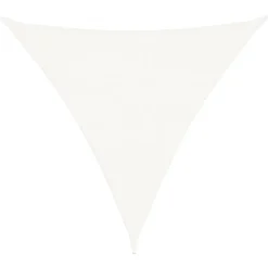 vidaXL - Zonnezeil - Wit - 3.6 x 3.6 x 3.6 m