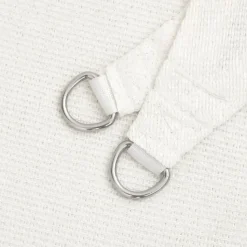 vidaXL - Zonnezeil - Wit - 3.6 x 3.6 x 3.6 m