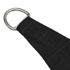 vidaXL - Zonnezeil - Zwart - 3/4 x 3 m