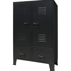 vidaXL - Zwart - Metaal